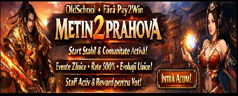 Metin2Prahova — Metin2 Middleschool Private Server banner