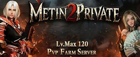Metin2Private - Lv 120 — Metin2 PvP Private Server banner
